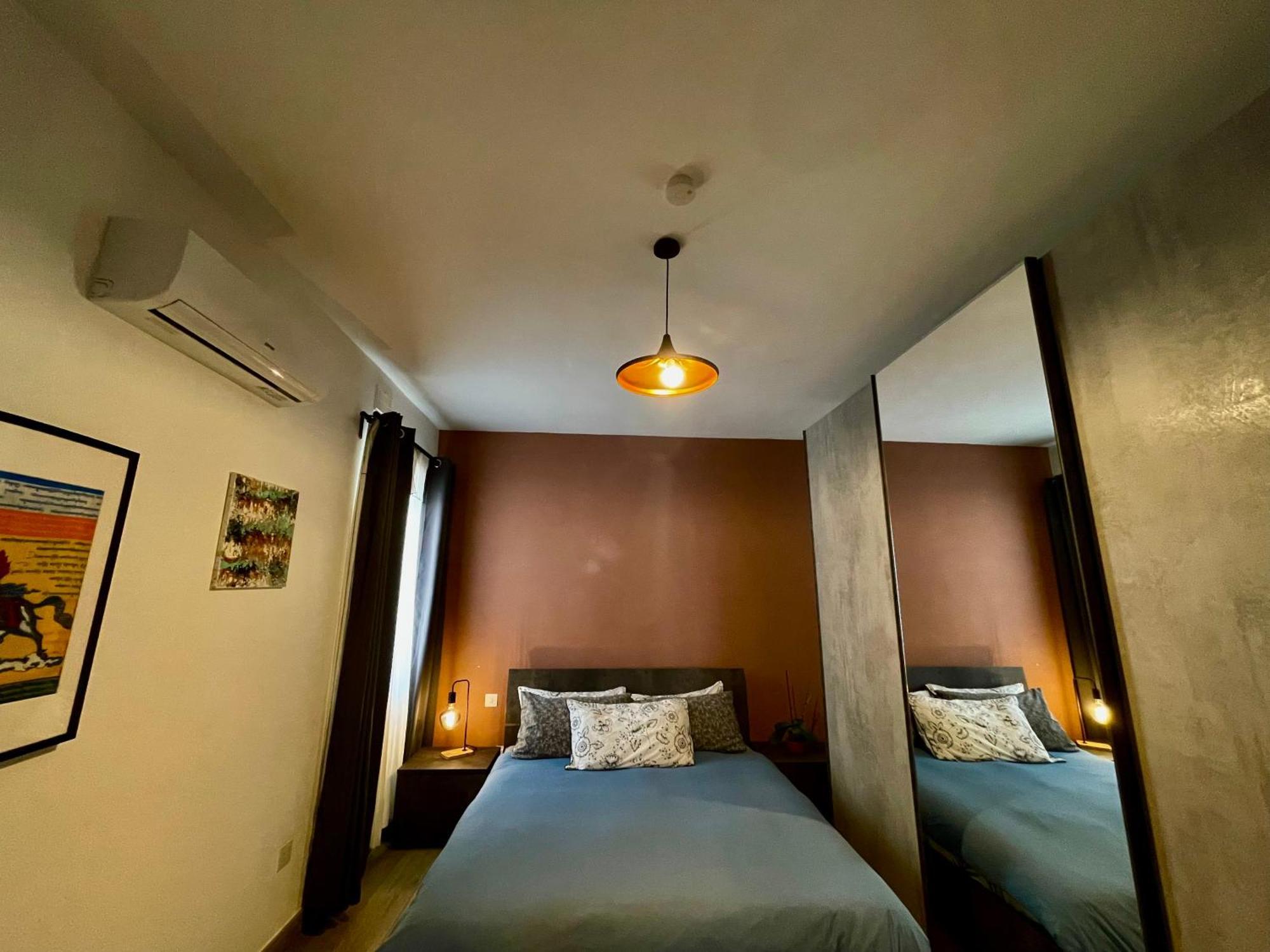 Airport Accommodation Bedroom With Your Own Private Bathroom Self Check In And Self Check Out Air-Condition Included Mqabba 外观 照片